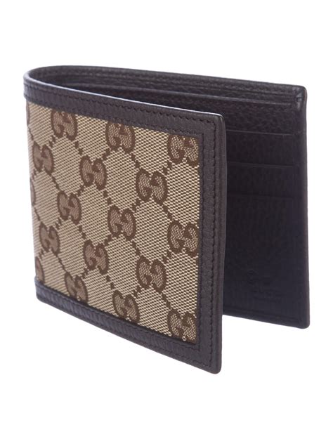 gucci bi fold|Brown interior GG bi.